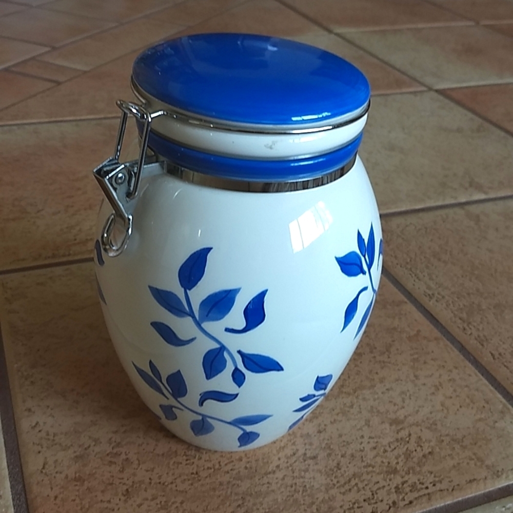 Hand Painted Cookie Jar